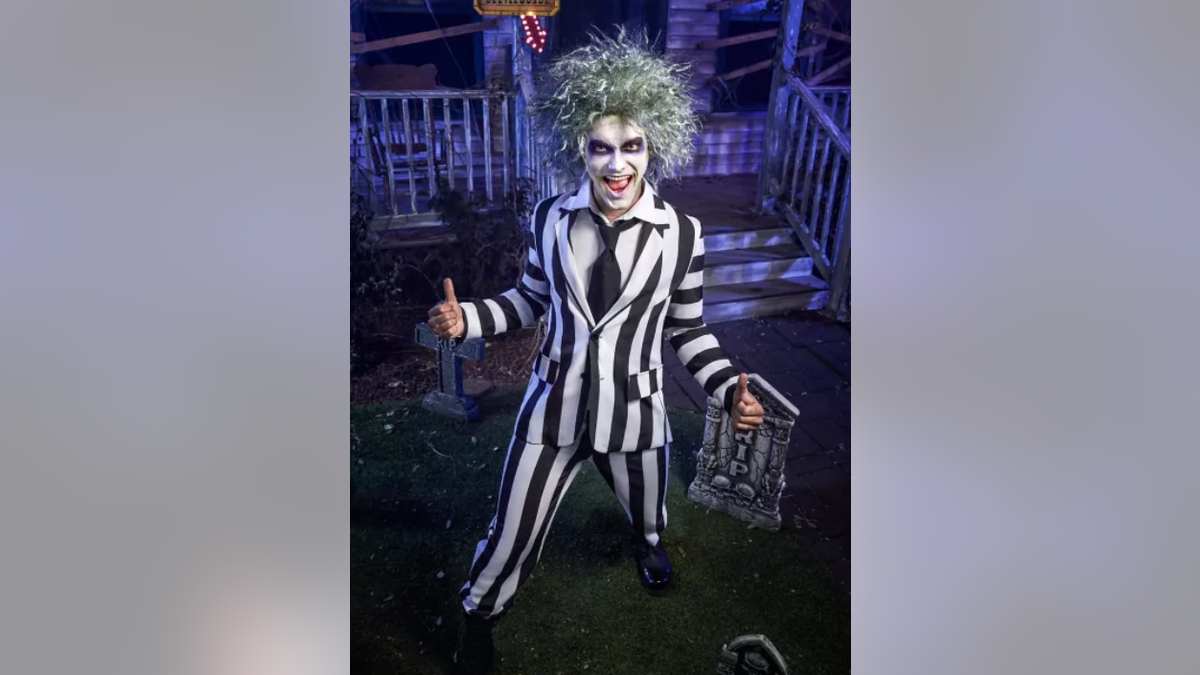 Freak all your friends out when you come dressed as Beetlejuice.?