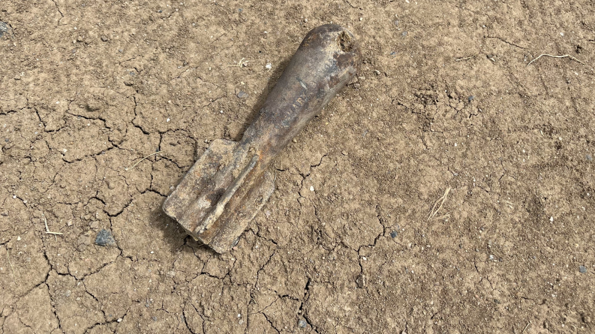 bomba de entrenamiento de la wwii encontrada en Colorado