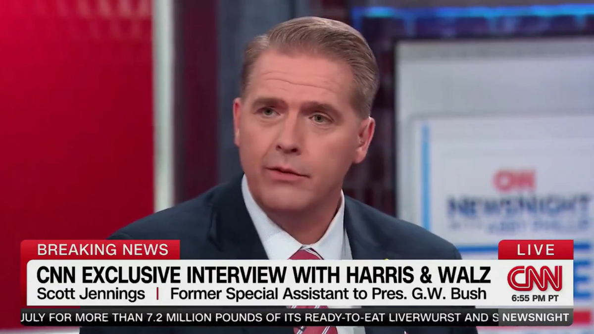 CNN commentator Scott Jennings said "nobody believes" Vice President Kamala Harris' claim that President Biden's health has been stable throughout his presidency.