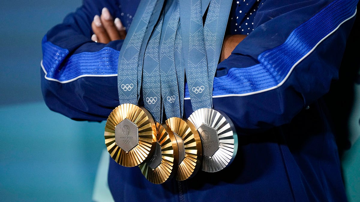 Medals of Simone Biles