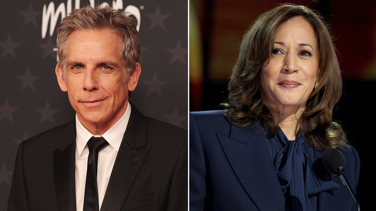 Ben Stiller y Kamala Harris rompen imagen