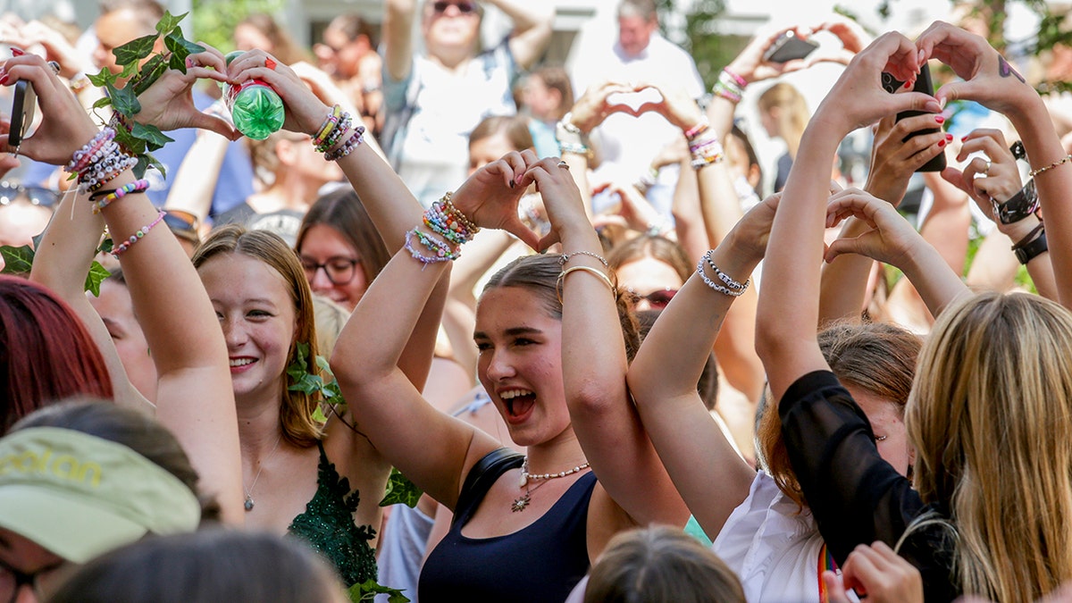 Taylor Swift fans in Vienna