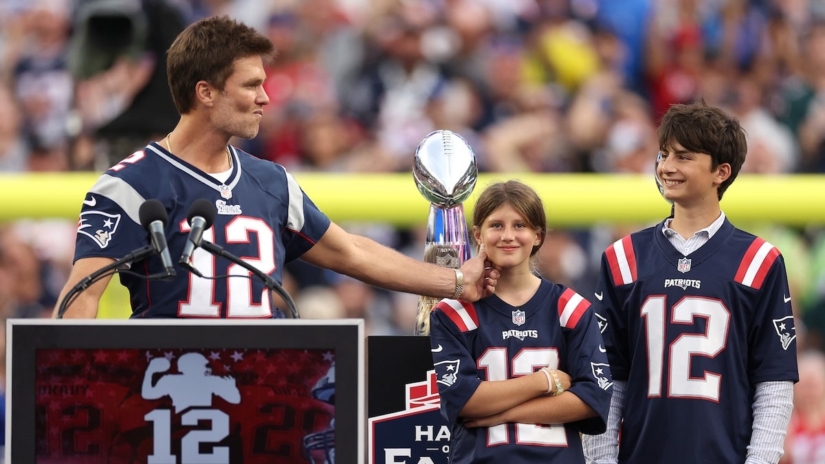 Ex-quarterback do New England Patriots, Tom Brady.