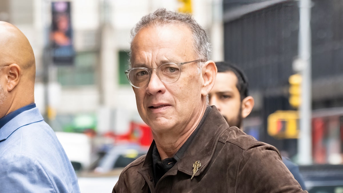 Tom Hanks pasea por Nueva York