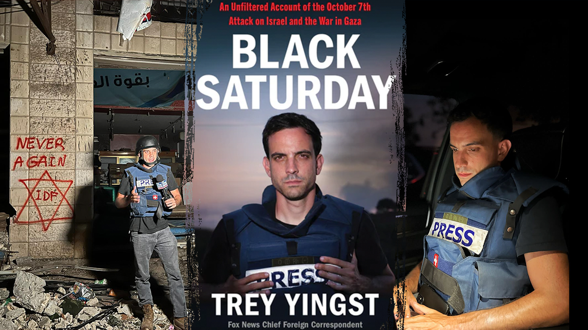 Trey Yingst started writing "Black Saturday" immediately after the Hamas attack. 