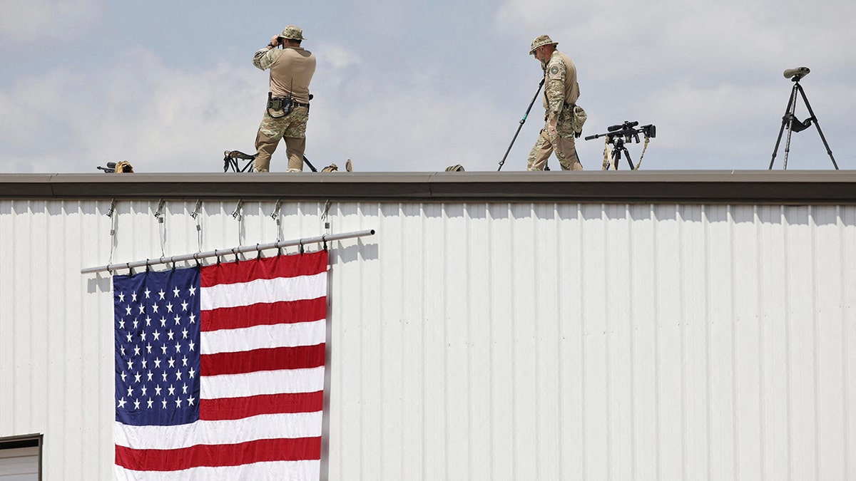 Trump North Carolina Counter-Sniper