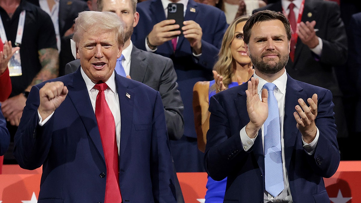 JD Vance Campaigns In Philly On Day 1 Of The DNC In Chicago | Fox News