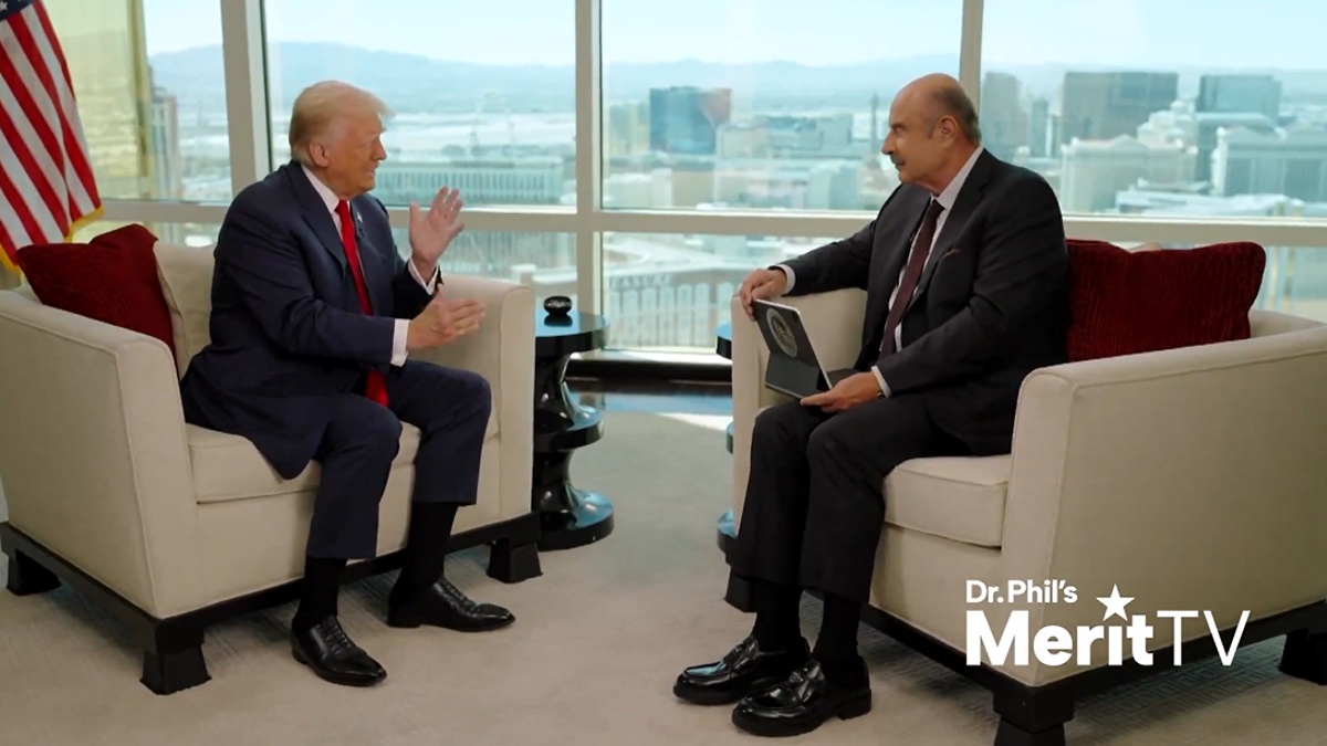 Trump fala com o Dr. Phil