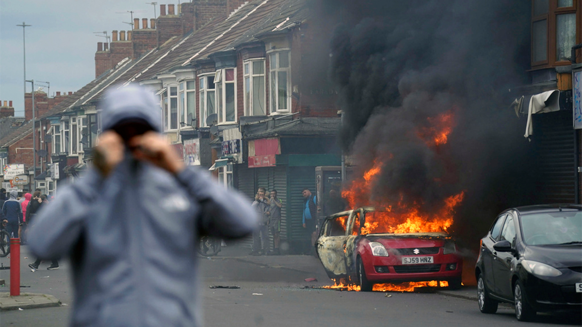 protestas británicas