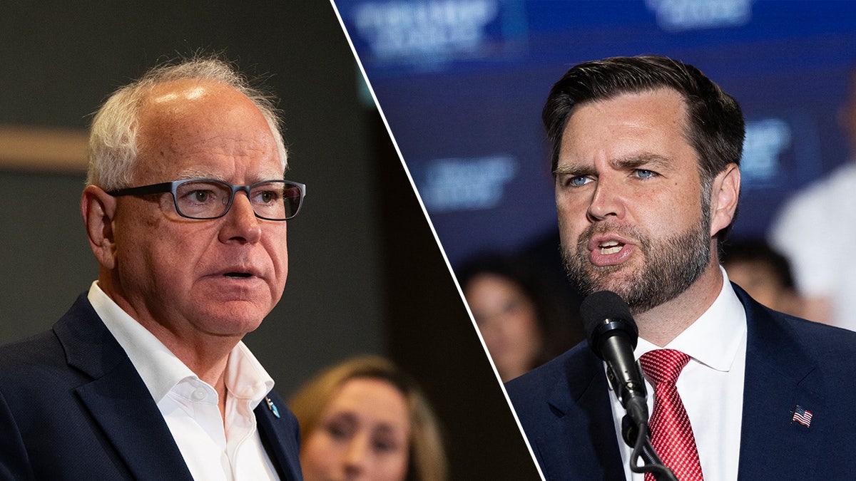 Tim Walz und JD Vance