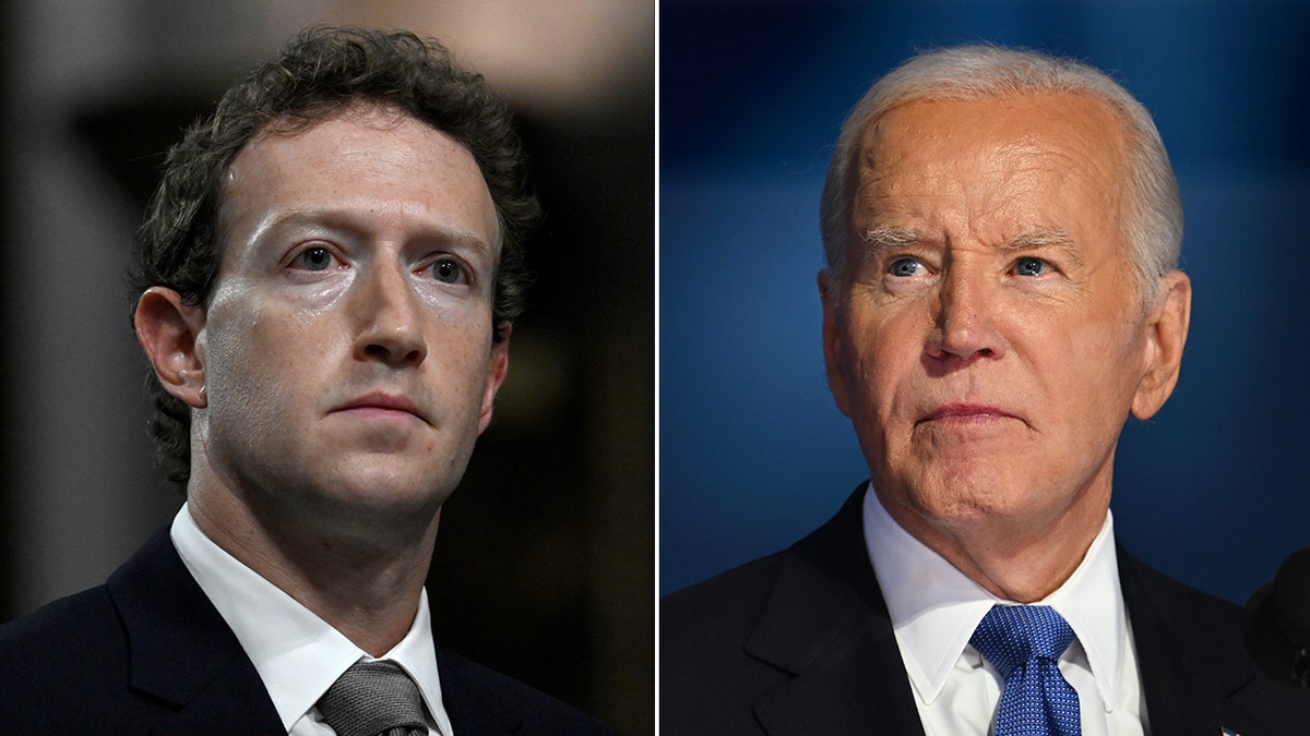 Mark Zuckerberg Joe Biden