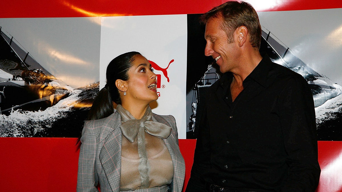 Selma Hayek dan Jochen Zeitz