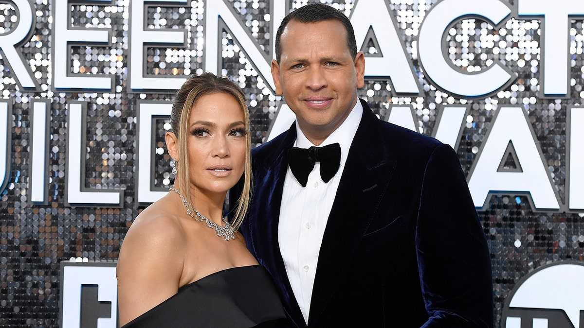 Jennifer Lopez and Alex Rodriguez