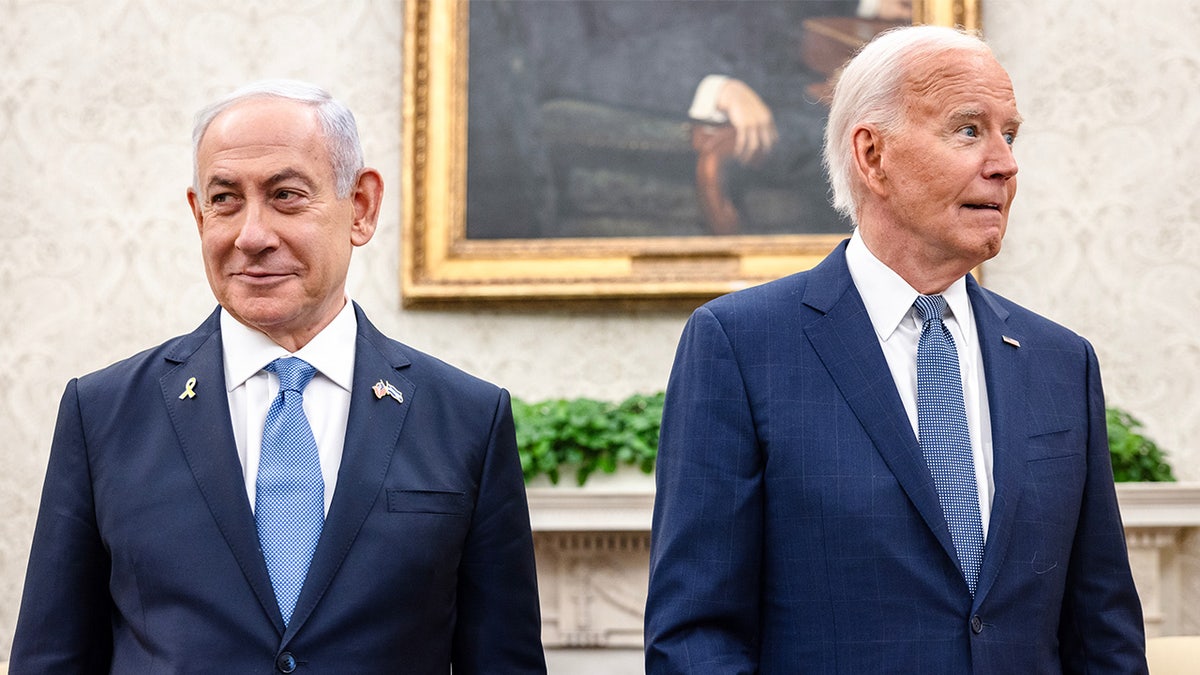 Benjamín Netanyahu y Joe Biden