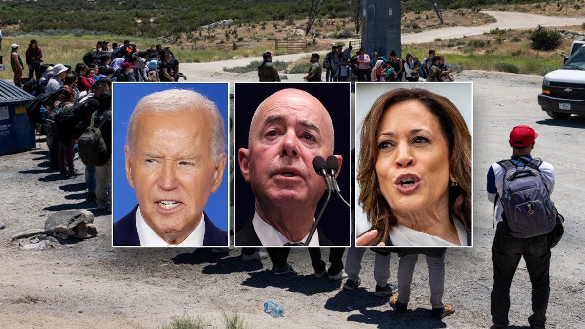 biden frontera harris mayorkas