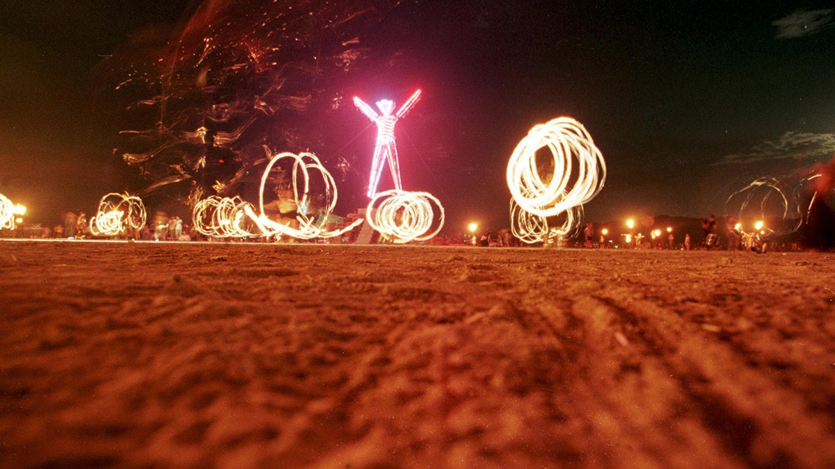 Burning Man portrait