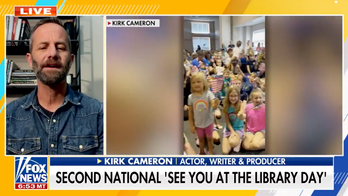 Captura de pantalla de Kirk Cameron en FNC