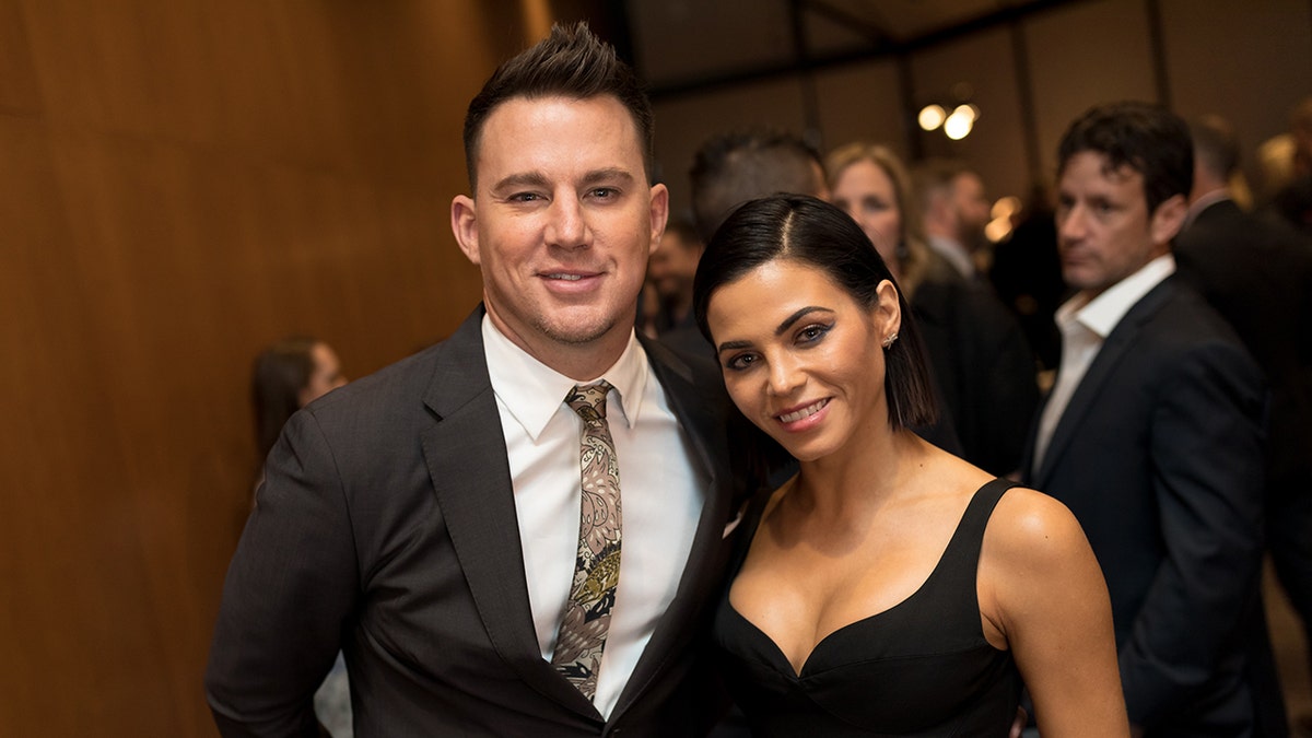 Channing Tatum with Jenna Dewan