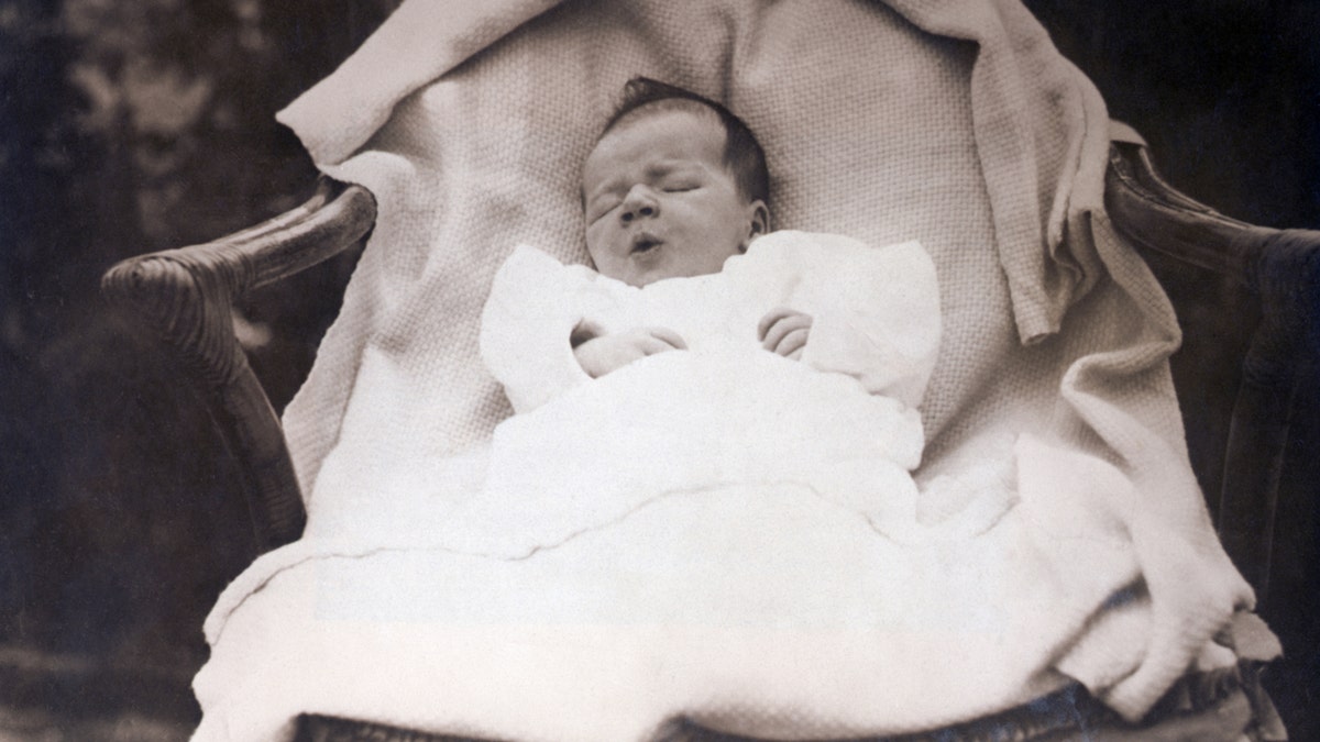 Charles Lindbergh Jr. first photo