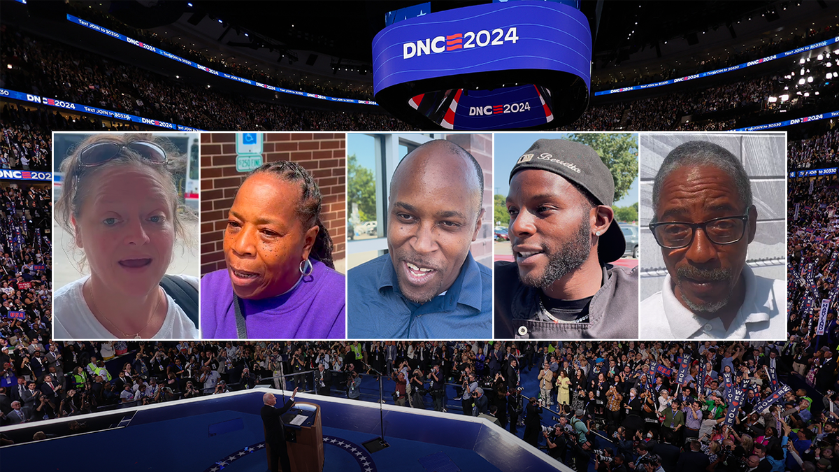 Compilation of Chicago residents who spoke with Fox News at DNC