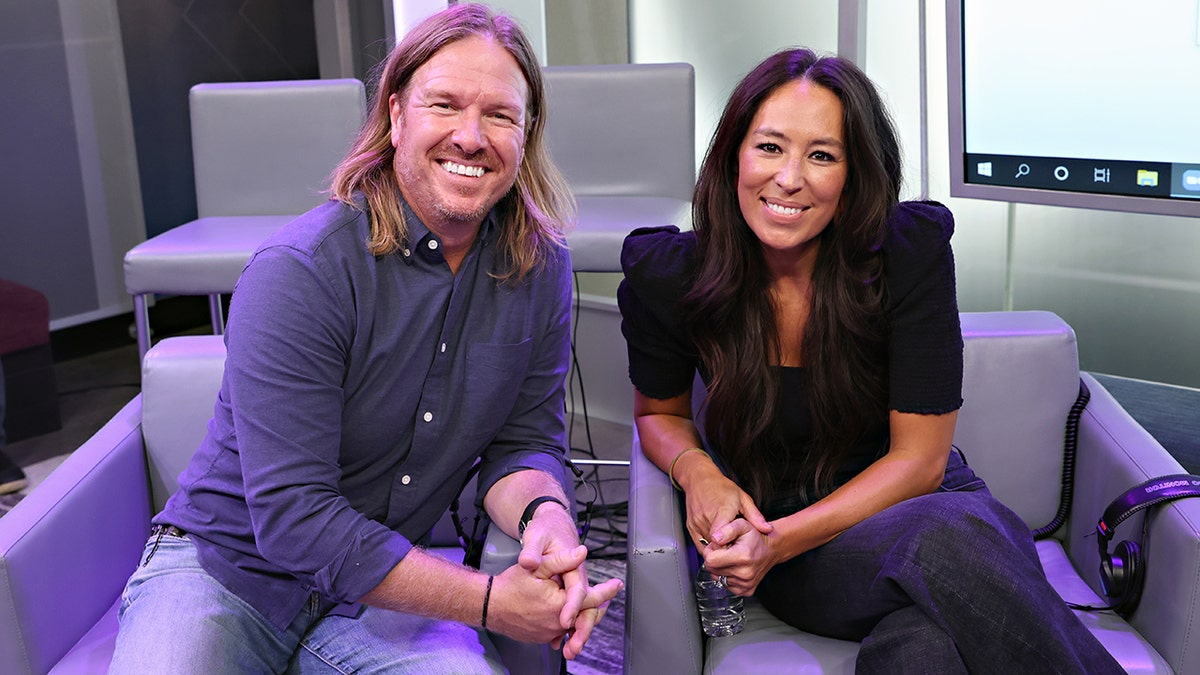 Chip and Joanna Gaines at a TODAY Show Radio event.