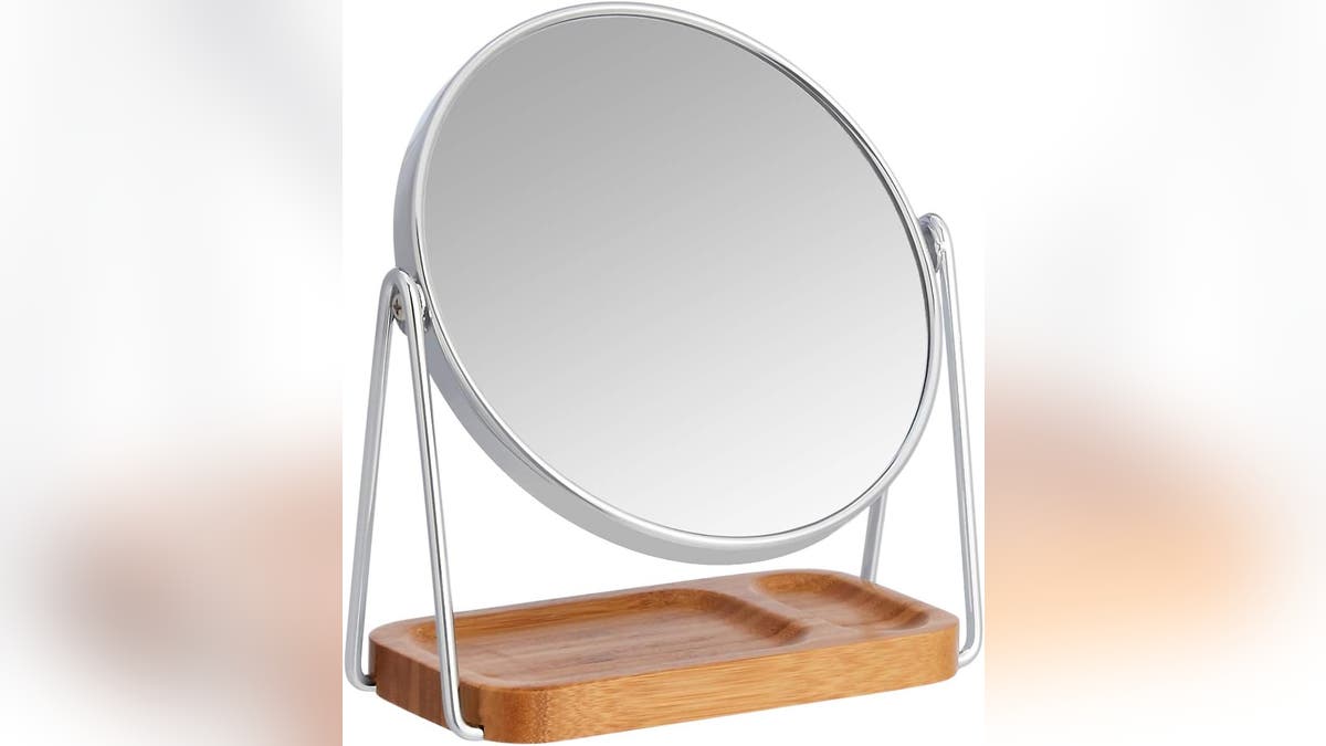 Take your skin routine out of the bathroom with this mirror.