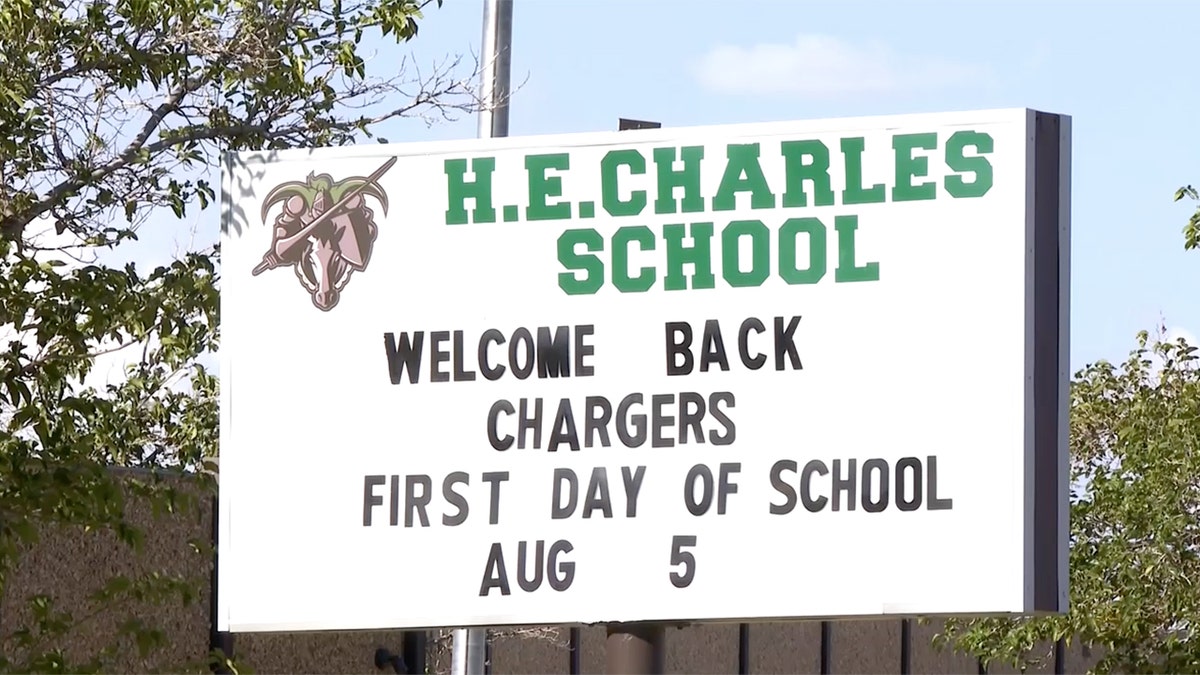Charles Middle School sign EPISD