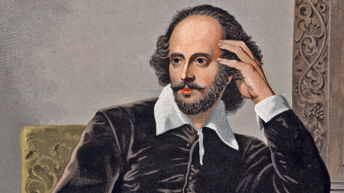 A portrait of William Shakespeare