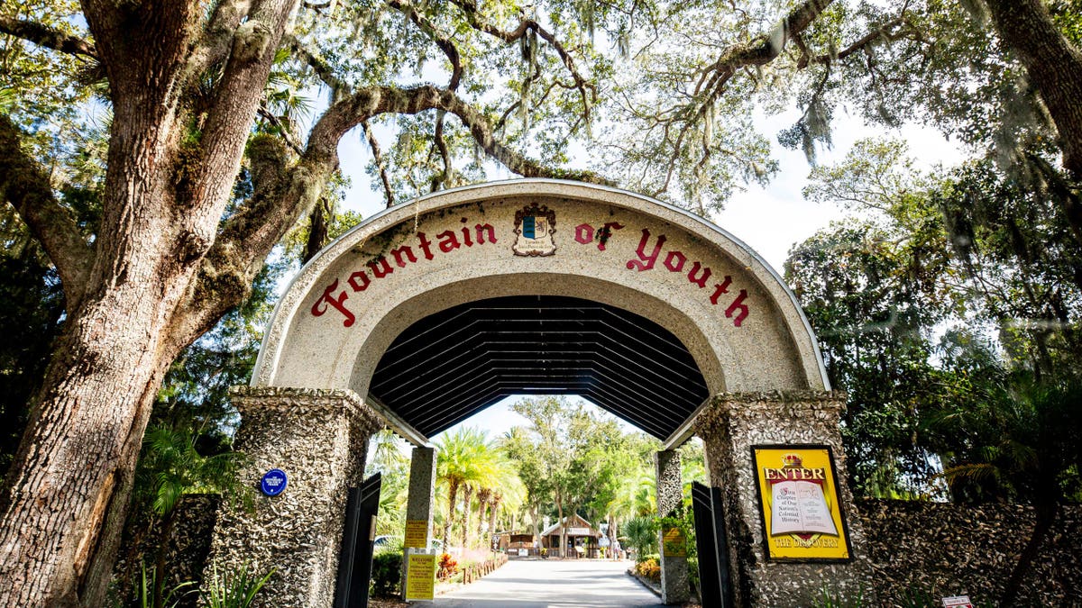 Fountain of Youth Archaeological Park in St. Augustine, Florida