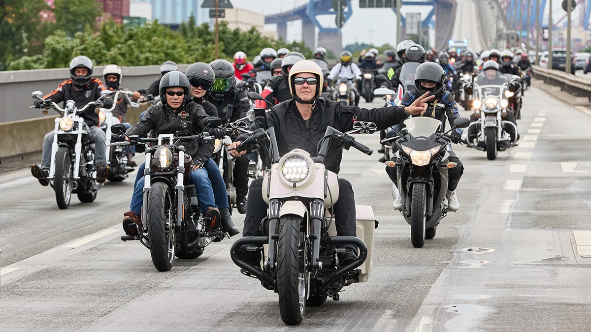 Conductores de motocicletas Harley Davidson