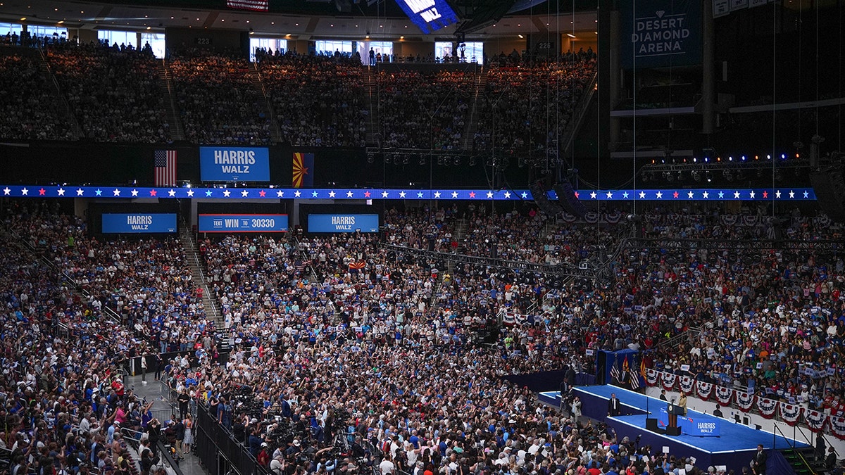 Multitudinaria concentración en Arizona