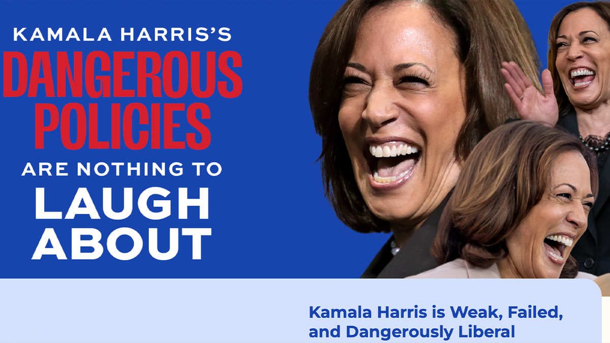 Situs web kampanye Trump untuk Harris