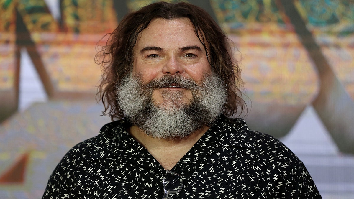 Jack Black at the premiere of "Kung Fu Panda 4" in Australia.