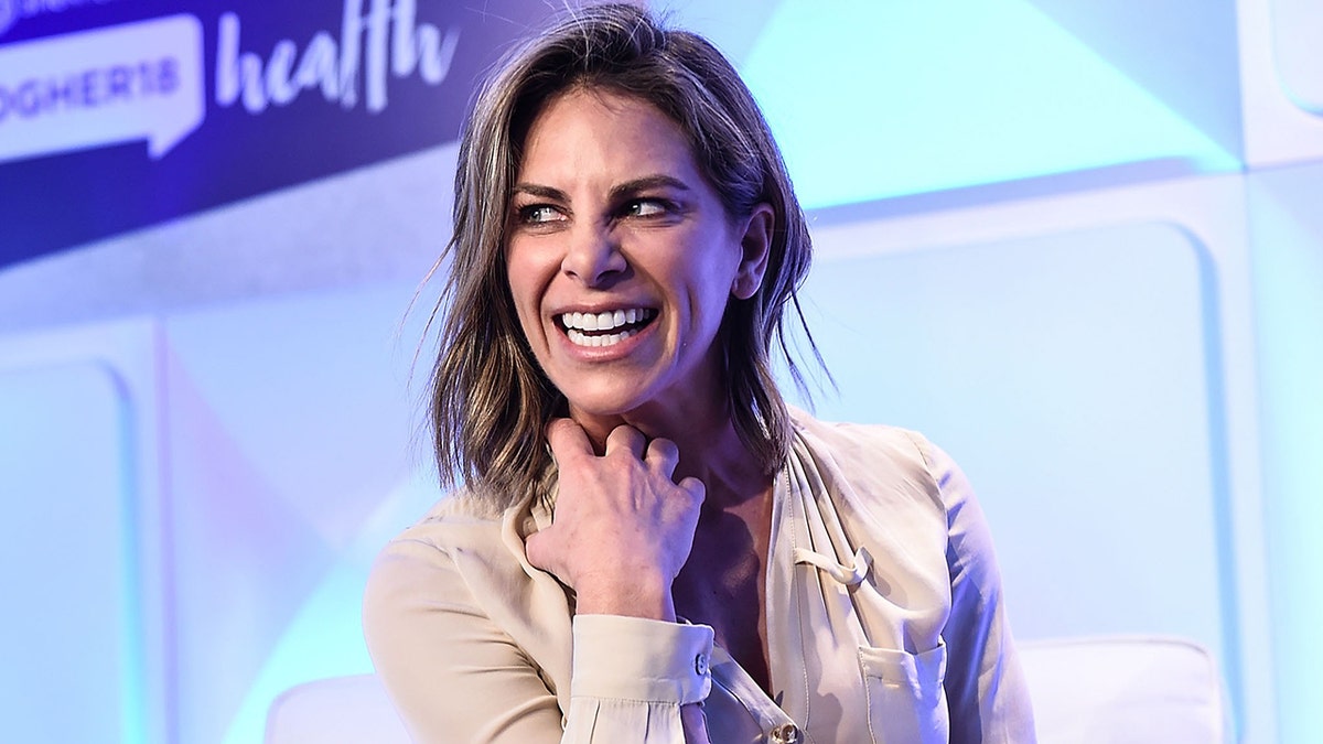 Jillian Michaels at a health expo