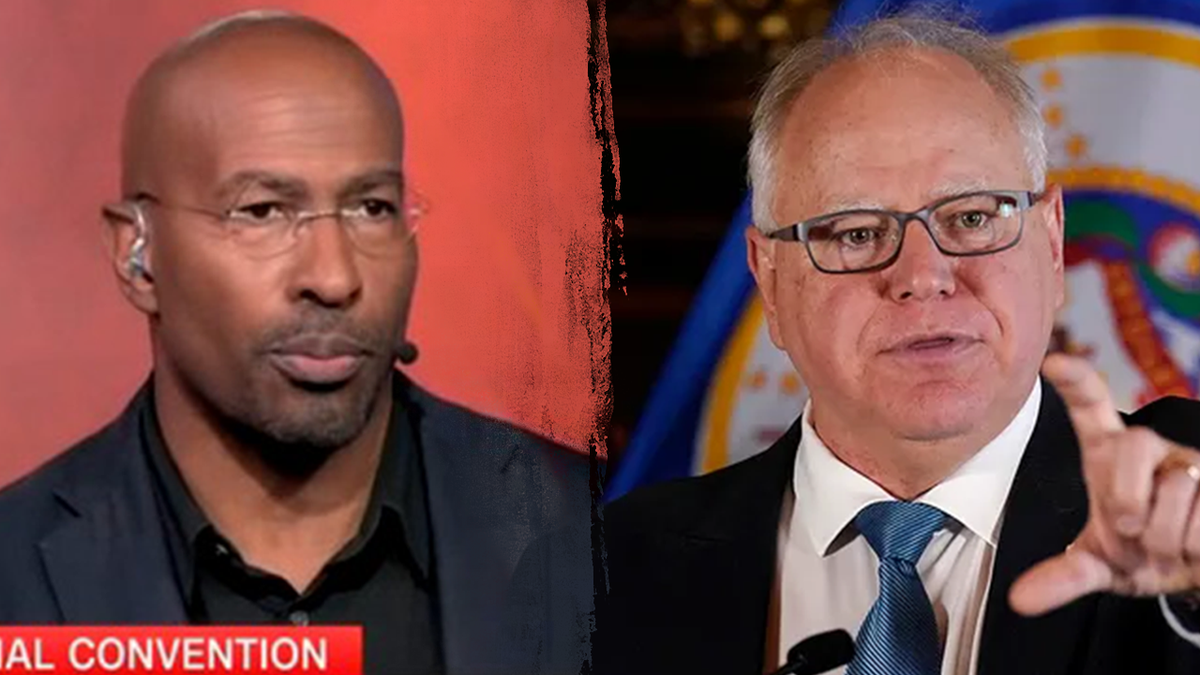 Van Jones y Tim Walz rompen imagen