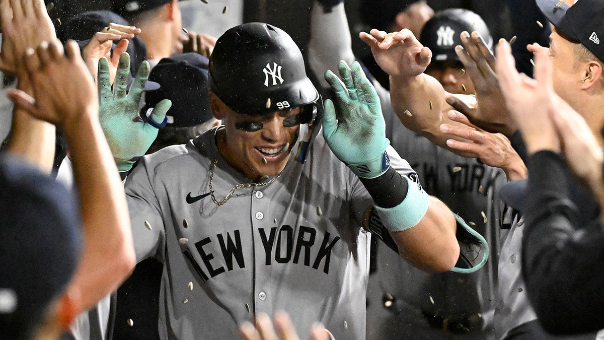 Celebración de Aaron Judge