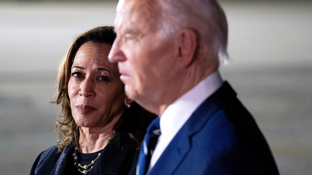 La Vicepresidenta Kamala Harris y el Presidente Biden