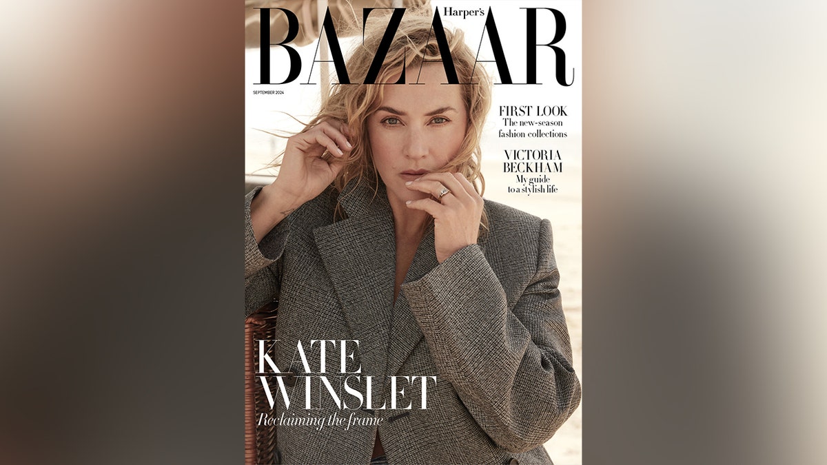 Kate Winslet en la portada de Harper's Bazaar