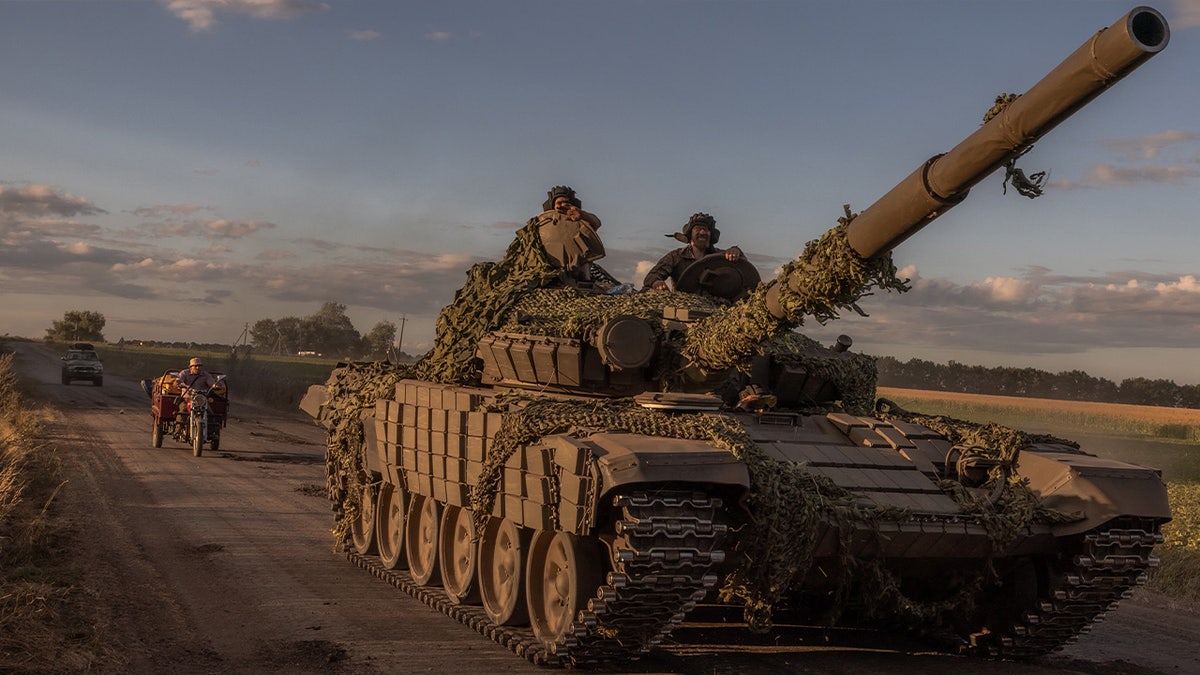 Soldats ukrainiens lors de l'invasion de Koursk