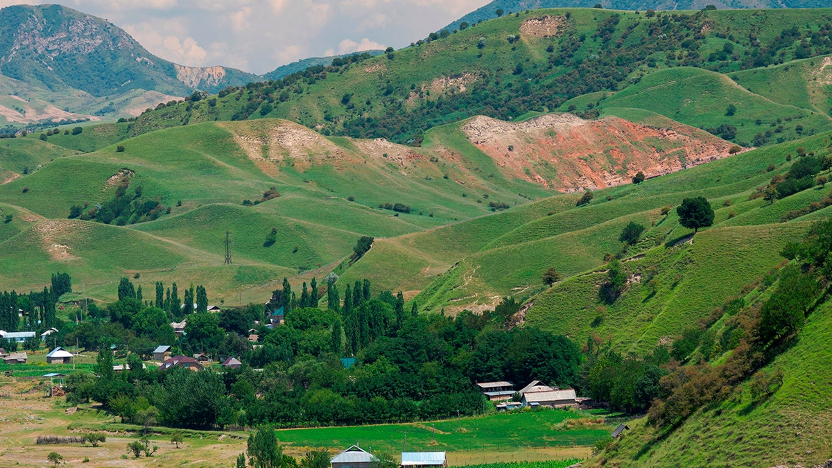 Mountains in Kyrgyzstan