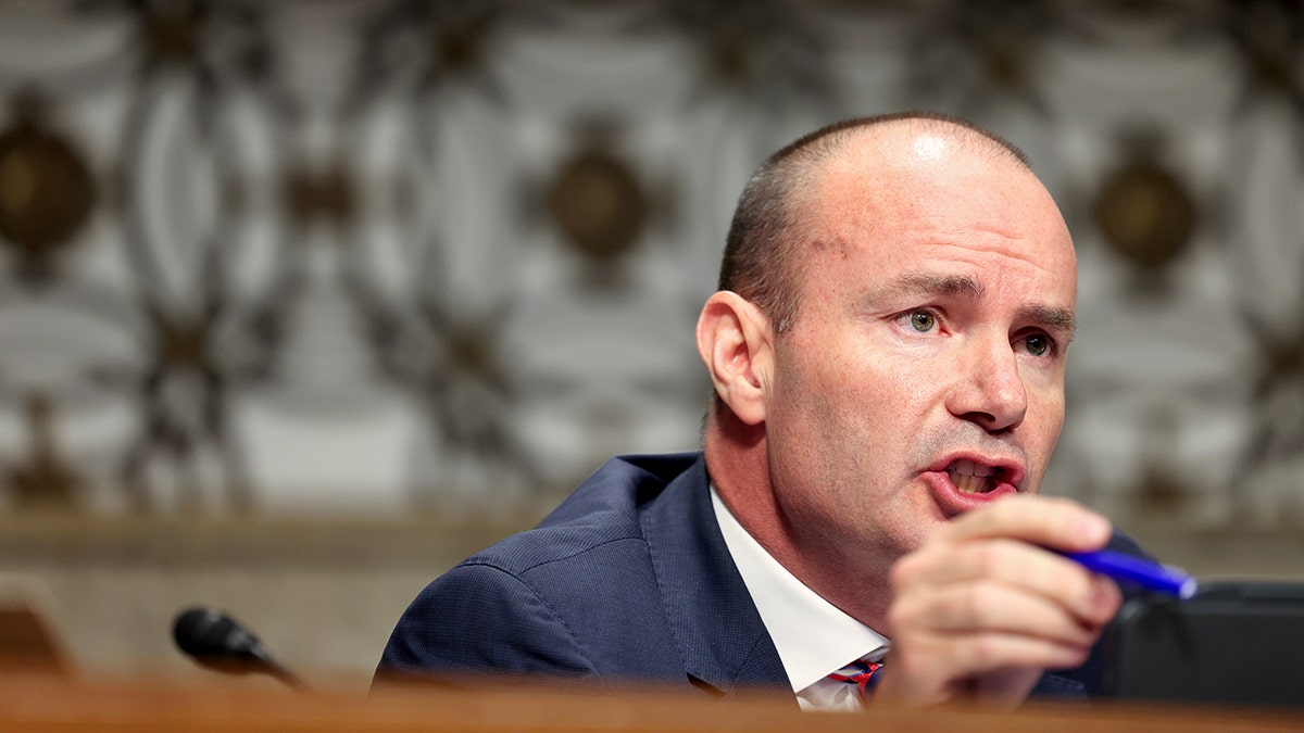 Mike Lee at the July 30 Secret Service Congressional hearing