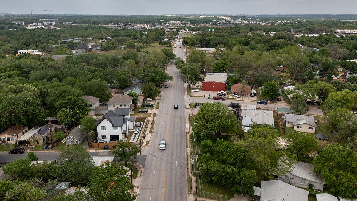 Bairro Montopolis de Austin