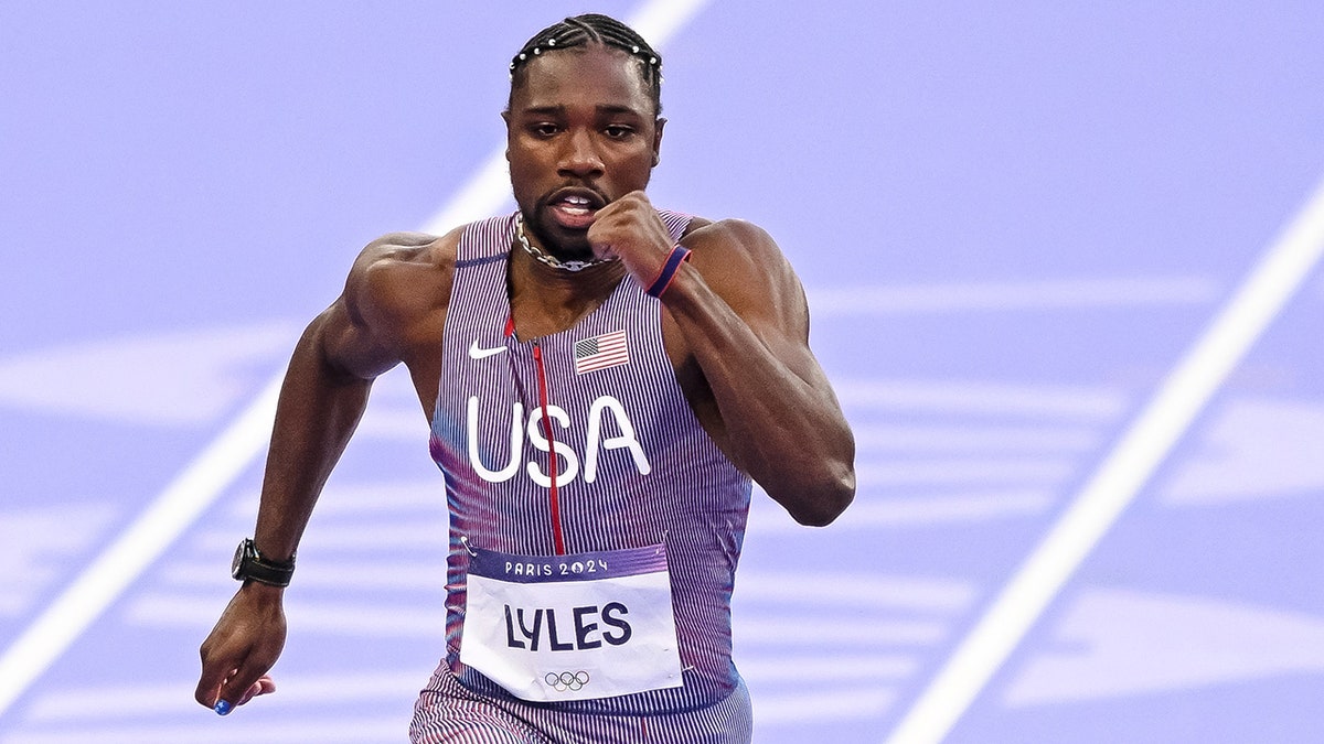 Noah Lyles correndo