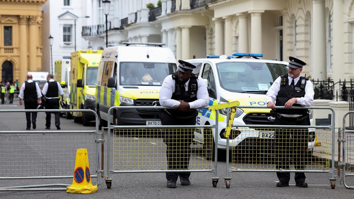 Police at Notting Hill Carnival