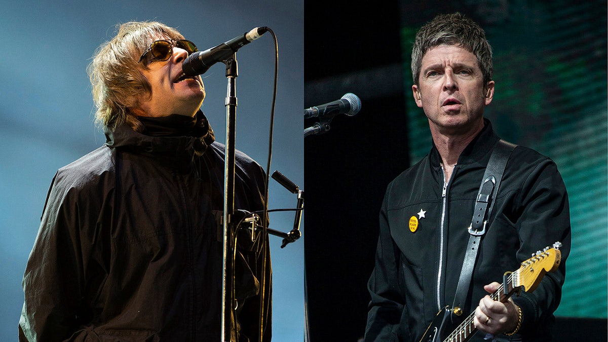 Members of the Oasis band