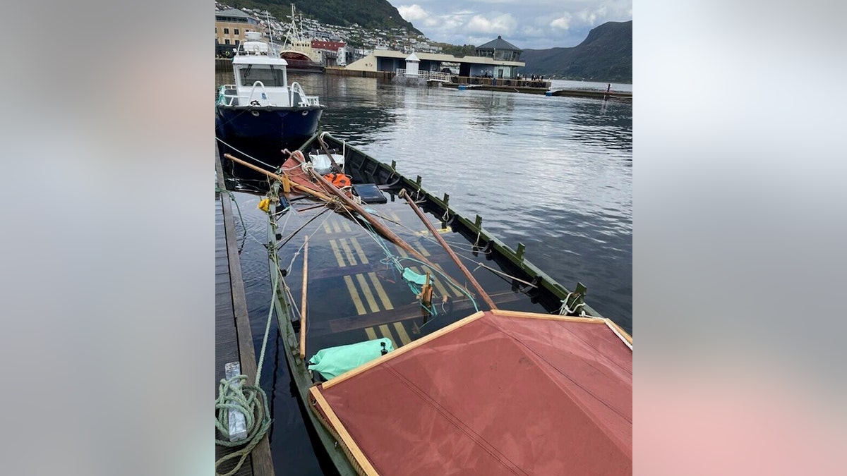 Viking ship replica