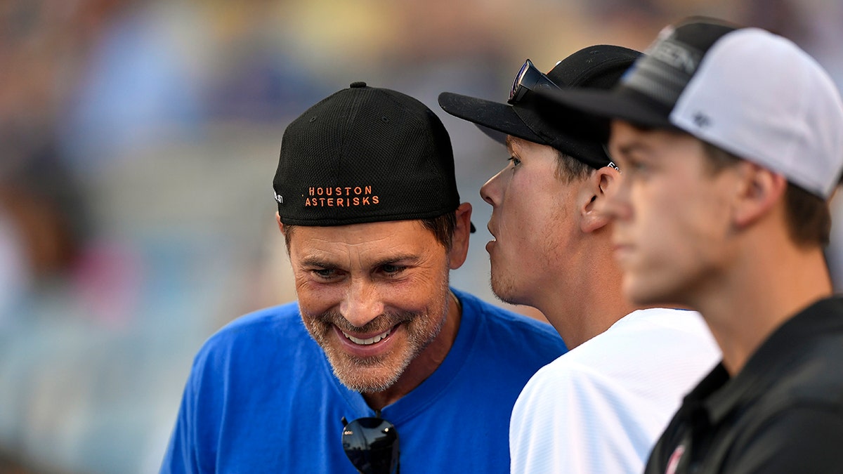 Rob Lowe with sons