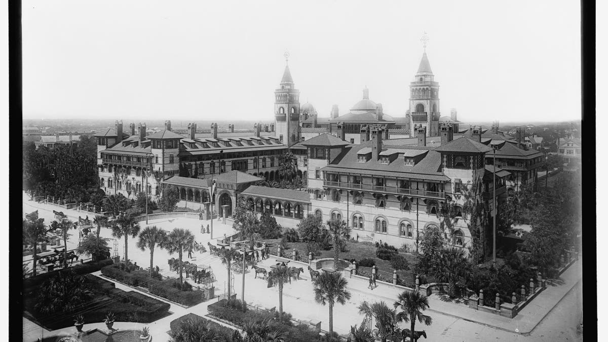 Old photograph of St. Augustine, Florida