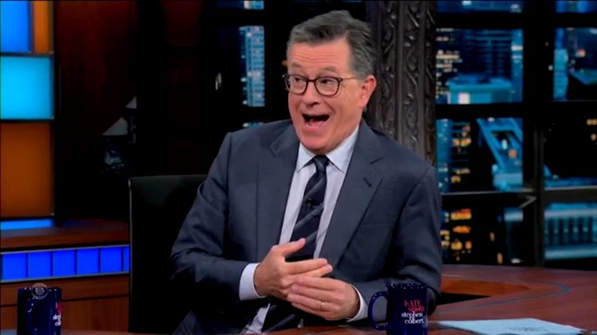 Stephen Colbert sorprendido