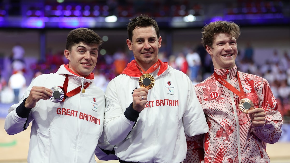 Gold medalist, Jaco van Gass,
